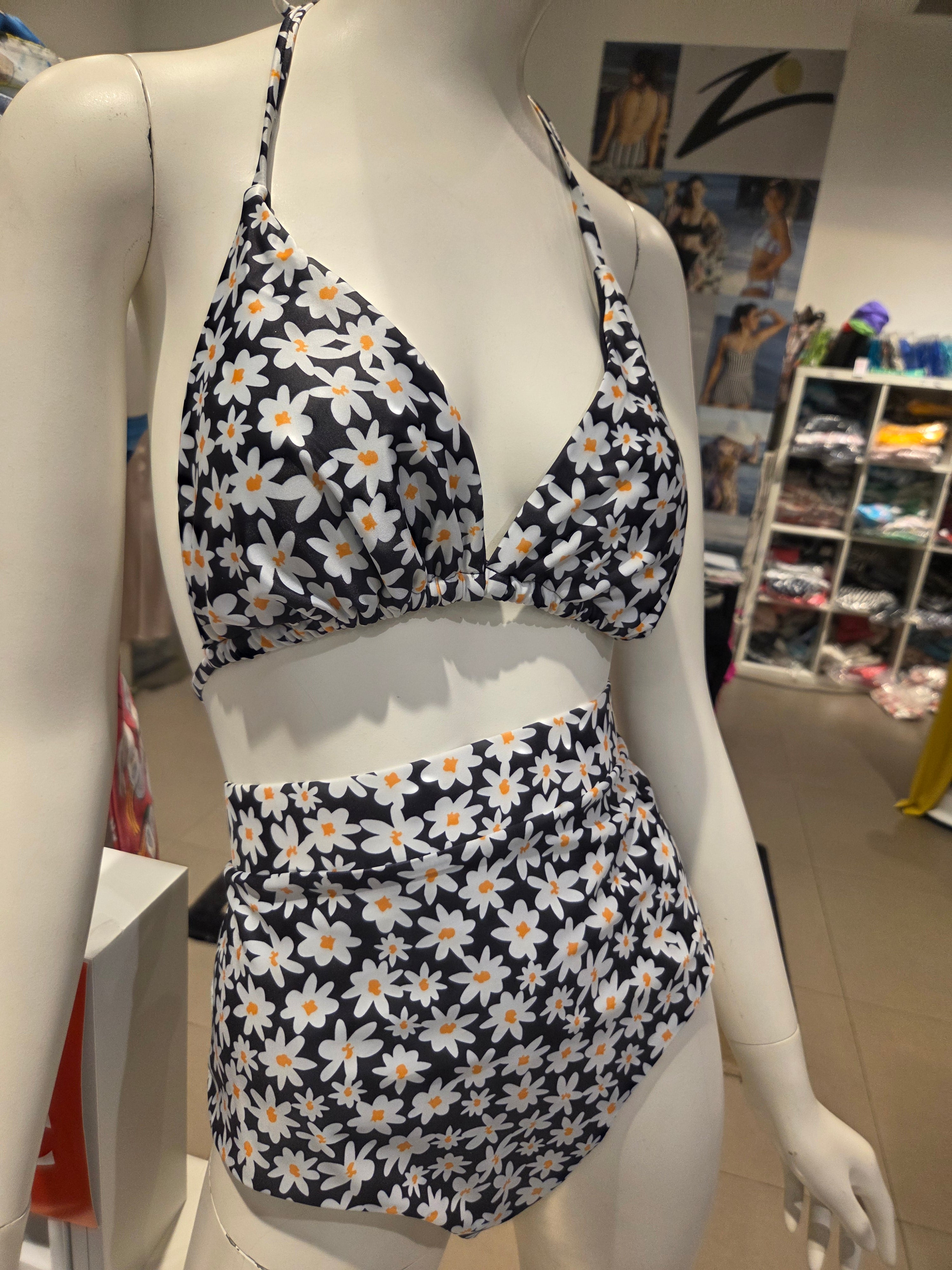 2Piece Set Daisy Recycled Fabric