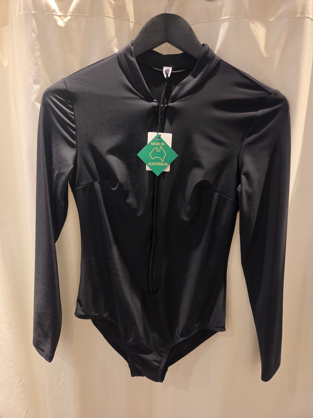 Rashie swimsuit zip-up