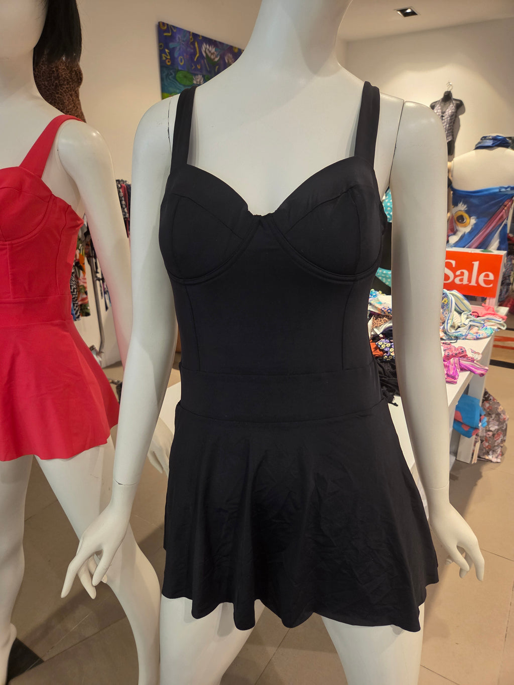 1piece skirted Bather's